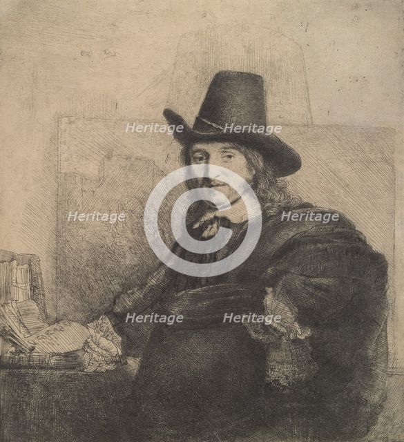 Jan Asselijn, Painter (Krabbetje), ca. 1647., ca. 1647. Creator: Rembrandt Harmensz van Rijn.
