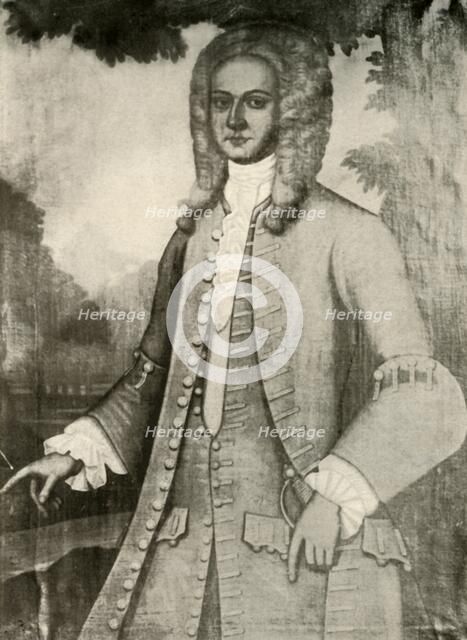 'Jan Baptist Van Rensselaer, in coat with cuffs reaching above the elbow', c1650, (1937).  Creator: Unknown.