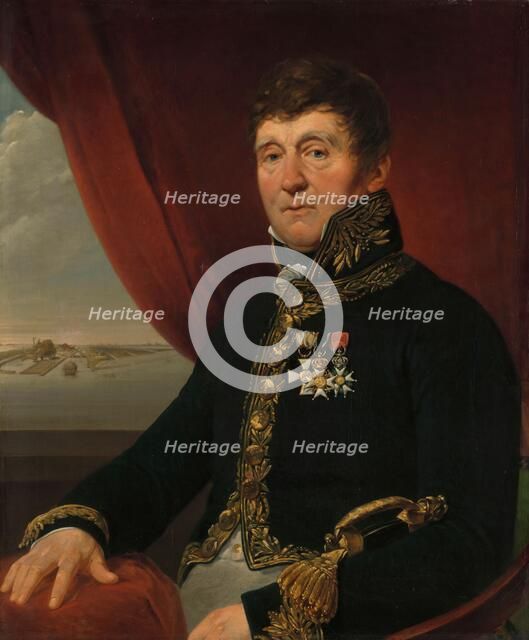 Jan Blanken Jansz., Superintendent of Waterworks, 1820-1838. Creator: Jean Augustin Daiwaille.