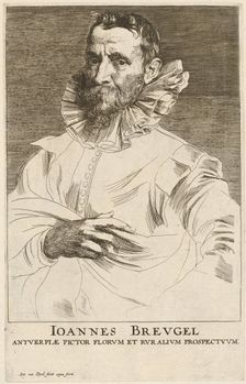 Jan Bruegel the Elder, probably 1626/1641. Creator: Anthony van Dyck