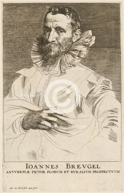 Jan Bruegel the Elder, probably 1626/1641. Creator: Anthony van Dyck.