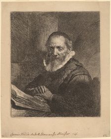 Jan Cornelisz. Sylvius, 1633. Creator: Rembrandt Harmensz van Rijn