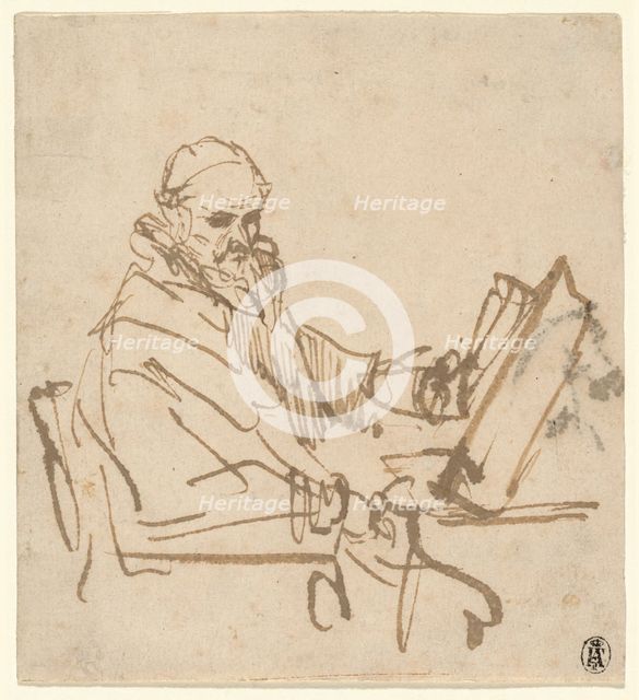 Jan Cornelisz Sylvius, the Preacher, 1644/1645. Creator: Rembrandt Harmensz van Rijn.