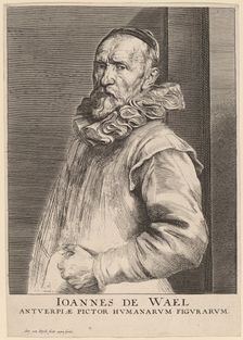 Jan de Wael, c. 1630. Creator: Anthony van Dyck