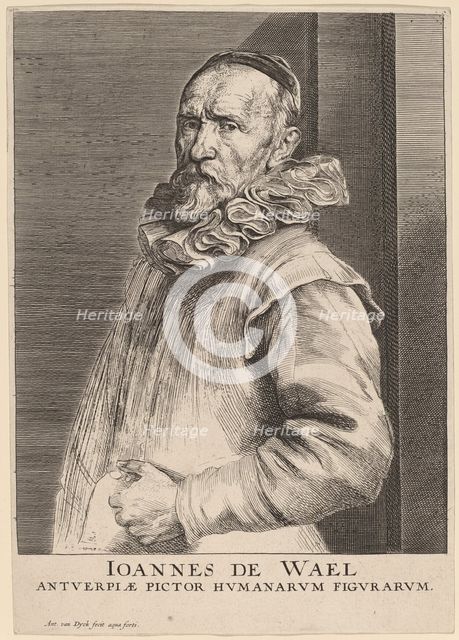 Jan de Wael, c. 1630. Creator: Anthony van Dyck.