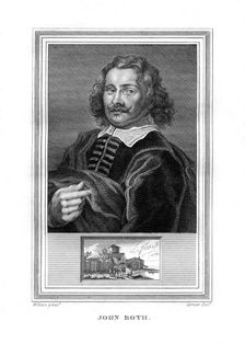 Jan Dirksz Both, Dutch Baroque era painter, (1825).Artist: John Corner
