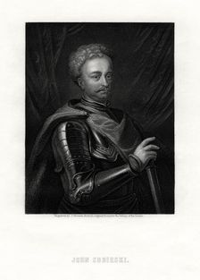 Jan III Sobieski, monarch of the Polish-Lithuanian Commonwealth, 19th century. Artist: J Thomson