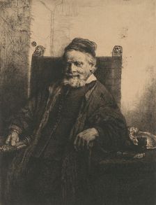 Jan Lutma, 1656., 1656. Creator: Rembrandt Harmensz van Rijn