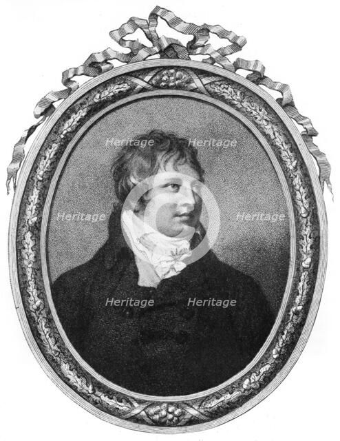 Jan Ladislav Dussek, Czech composer and pianist, late 18th century (1912).Artist: John Conde