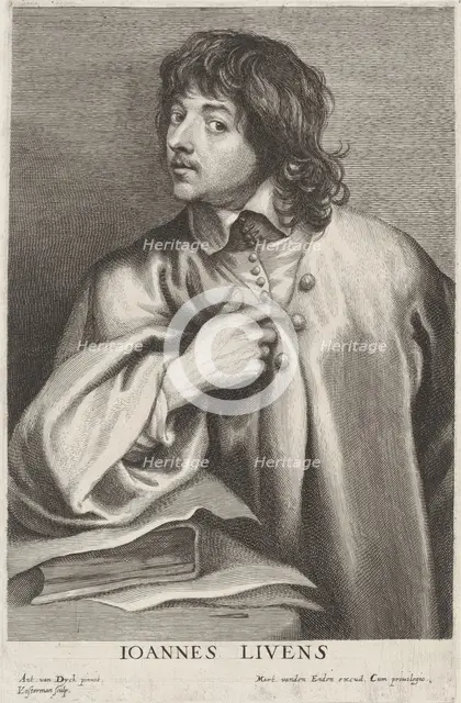 Jan Lievens, probably 1626/1641. Creator: Lucas Vorsterman.