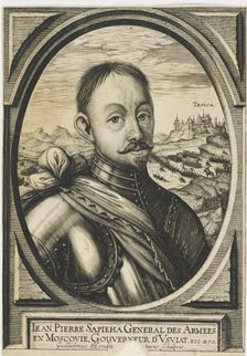Jan Piotr Sapieha (1569-1611) , c.1630. Creator: Hondius, Hendrik, the Elder (1573-1650)