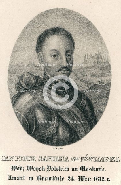 Jan Piotr Sapieha (1569-1611). Creator: Hondius, Willem (1597-1652/58).