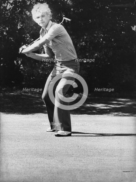 Jan Rube, Swedish golfer. Creator: Unknown.