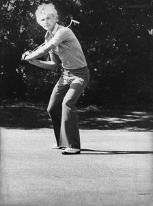 Jan Rube, Swedish golfer. Creator: Unknown