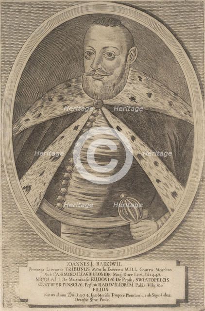 Jan Radziwill. From: Icones Familiae Ducalis Radivilianae, 1758.