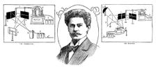 Jan Szczepanik and his marvellous invention, 1898. Creator: Unknown