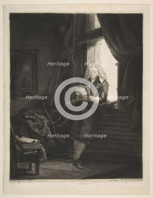Jan Six, 1647. Creator: Rembrandt Harmensz van Rijn.
