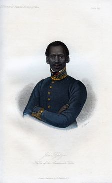 Jan Tzatzoe, Kafir of the Amakosah Tribe 1848.Artist: J Bull