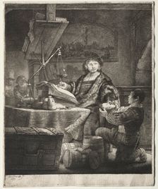 Jan Uytenbogaert, 1639. Creator: Rembrandt van Rijn (Dutch, 1606-1669)