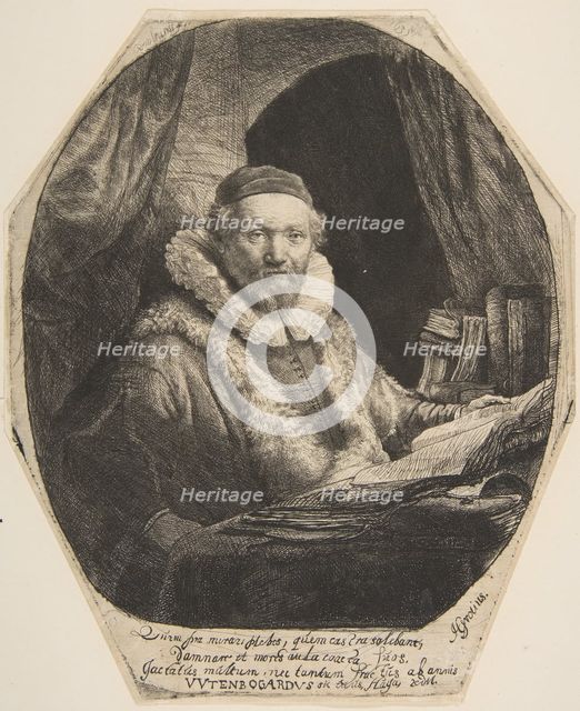 Jan Uytenbogaert. Creator: Rembrandt Harmensz van Rijn.