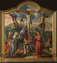 Jan van der Biest Triptych (central panel). Creator: Aertsen, Pieter (1508-1575)