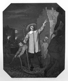 Jan van der Heyden, Dutch Baroque-era painter, draughtsman, printmaker and inventor, c1870. Artist: H Sluyter