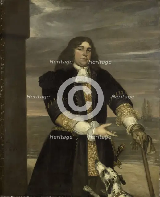 Jan van Gelder (1647-73), Naval Captain, Stepson of Michiel Adriaensz de Ruyter, 1668. Creator: Jan Lievens.