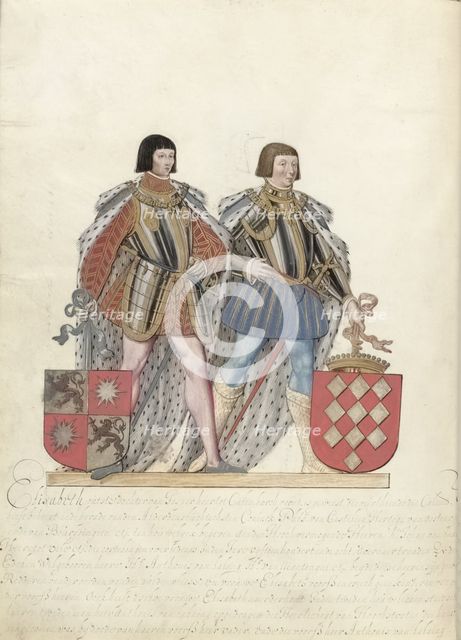 Jan van Luxembourg and Antoon van Lalaing, c.1600-c.1625. Creator: Nicolaes de Kemp.