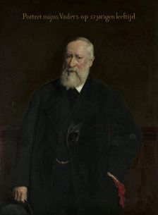 Jan Verhaert, the Artist's Father, 1879. Creator: Pieter Verhaert