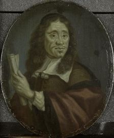 Jan Vos (1610-67), Amsterdam poet, 1700-1732. Creator: Arnoud van Halen