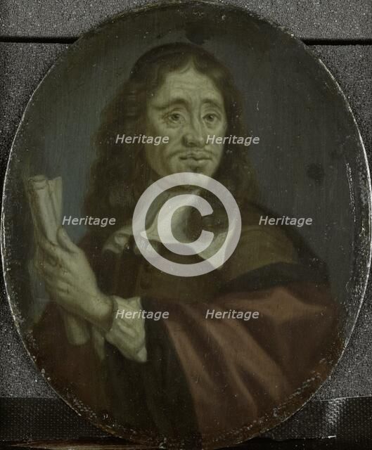 Jan Vos (1610-67), Amsterdam poet, 1700-1732. Creator: Arnoud van Halen.