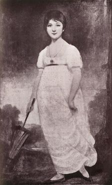 Jane Austen c1789, (1919)
