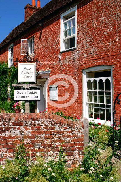 Jane Austen's House, Hampshire, England. Creator: Peter Thompson.