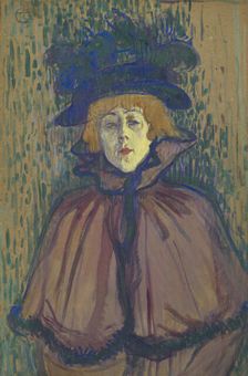 Jane Avril, c1891-92. Creator: Henri de Toulouse-Lautrec