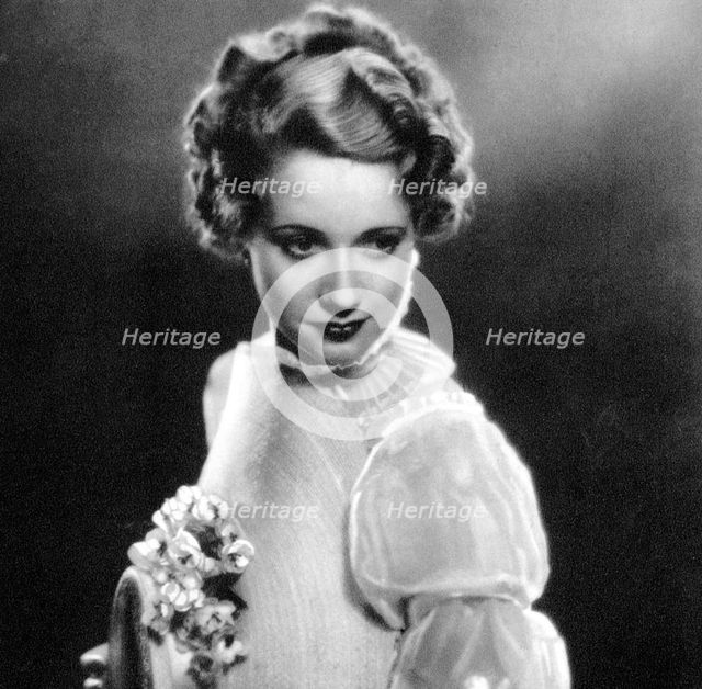 Jane Baxter, British Actress, 1934-1935. Artist: Unknown