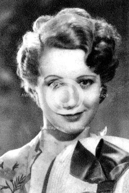 Jane Baxter, British Actress, 1934-1935. Artist: Unknown