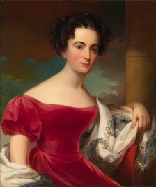 Jane Evans Tevis, 1827. Creator: Jacob Eichholtz
