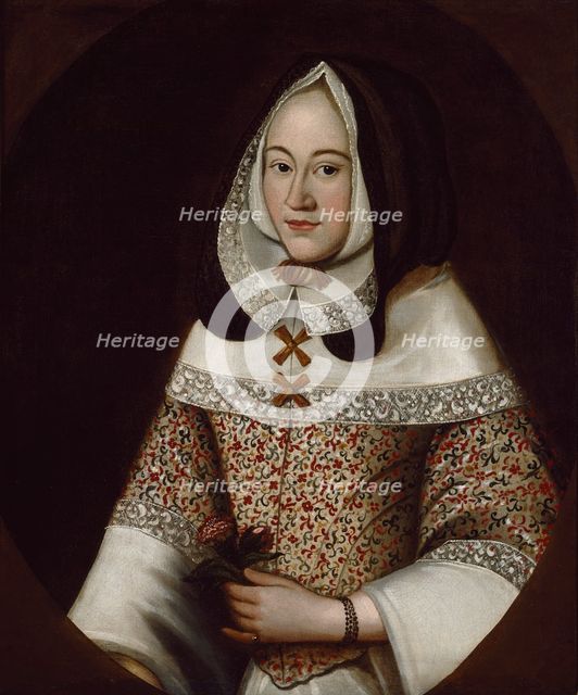 Jane, first Wife of John Tradescant the Younger, c1630. Artist: Unknown.