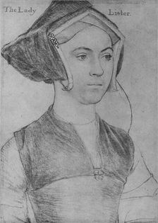 Jane, Lady Lister c1532-1543 (1945). Artist: Hans Holbein the Younger