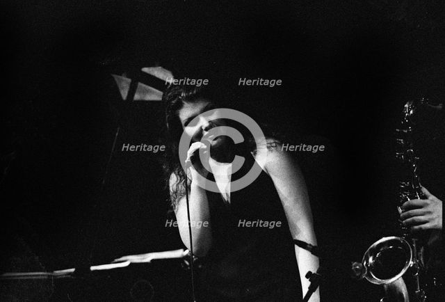 Jane Monheit, Brecon Jazz Festival, Brecon, Powys, Wales, Aug 2001. Creator: Brian O'Connor.