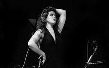 Jane Monheit, Brecon Jazz Festival, Brecon, Powys, Wales, Aug 2001. Creator: Brian O'Connor
