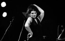 Jane Monheit, Brecon Jazz Festival, Brecon, Powys, Wales, Aug 2001. Creator: Brian O'Connor