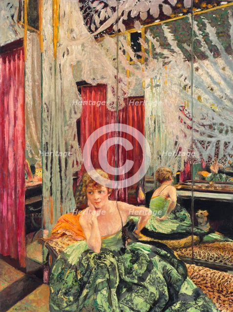 Jane Renouardt, 1926-1927. Creator: Vuillard, Édouard (1868-1940).