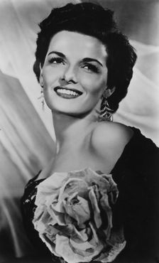 Jane Russell (b1921), American actress, c1940s