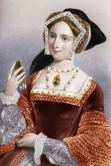Jane Seymour (1509-1537), the third wife of King Henry VIII, 1851. Artist: B Eyles