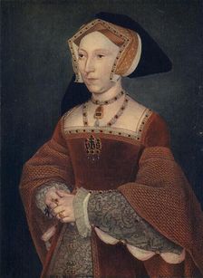Jane Seymour 1536-1537, (1909). Artist: Hans Holbein the Younger