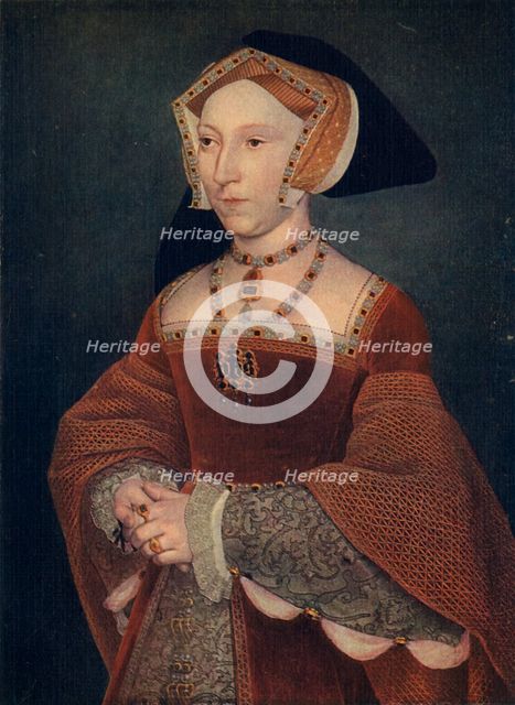 'Jane Seymour', 1536-1537, (1909). Artist: Hans Holbein the Younger.