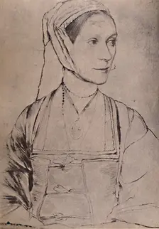 Jane Seymour, third Queen of King Henry VIII, 19th century (1894). Artist: Charles George Lewis