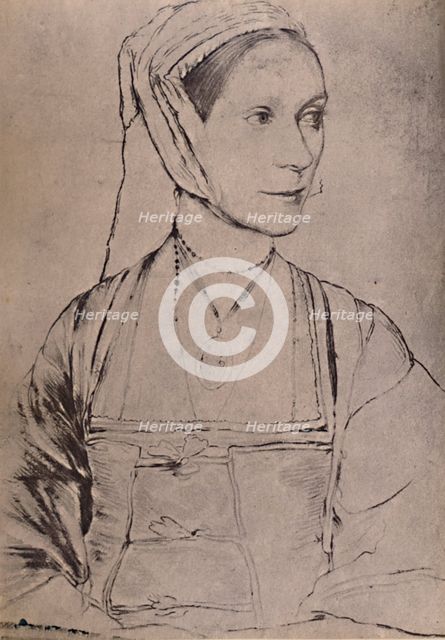Jane Seymour, third Queen of King Henry VIII, 19th century (1894). Artist: Charles George Lewis.