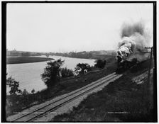 Janesville, Wis. from the north, between 1880 and 1899. Creator: Unknown